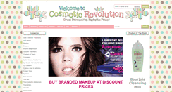 Desktop Screenshot of cosmetic-revolution.com