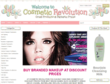 Tablet Screenshot of cosmetic-revolution.com